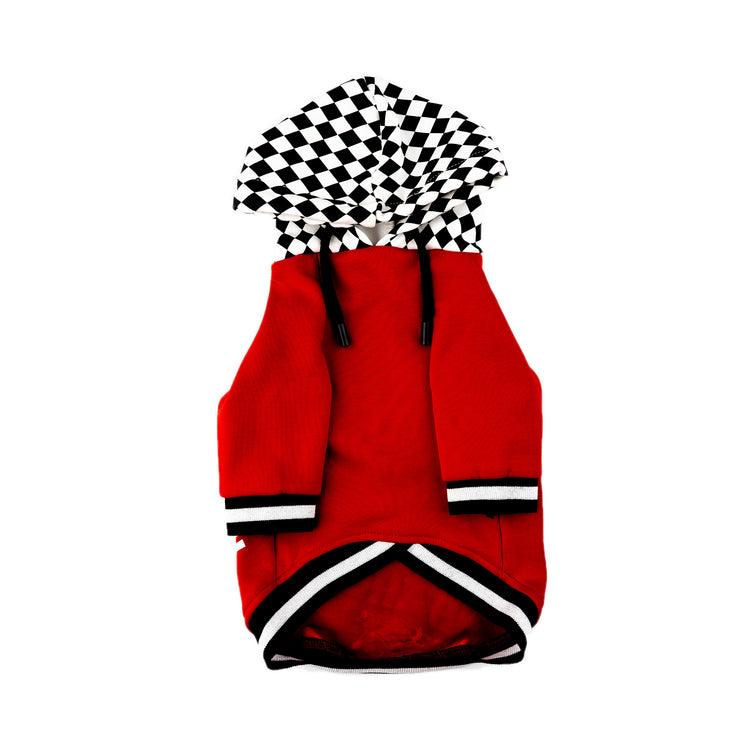 Check Butterfly Hoodie