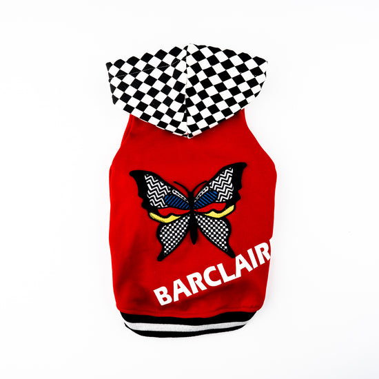 Red discount butterfly hoodie