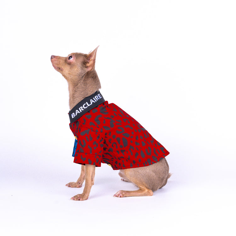 Red and Blue Dog Shirt